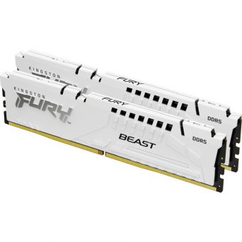 Kingston FURY Beast 32GB (2 x 16GB) 5600MHz CL36 DDR5 White EXPO KF556C36BWEK2-32 - Image 2