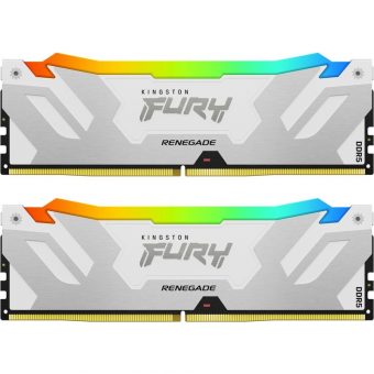 Kingston FURY Renegade RGB 32GB (2 x 16GB) 7200MHz CL38 DDR5 White KF572C38RWAK2-32