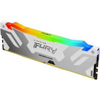 Kingston FURY Renegade RGB 16GB 6400MHz CL32 DDR5 White KF564C32RWA-16 - Image 3