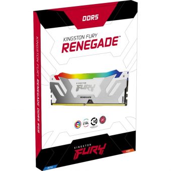 Kingston FURY Renegade RGB 16GB 6400MHz CL32 DDR5 White KF564C32RWA-16 - Image 6