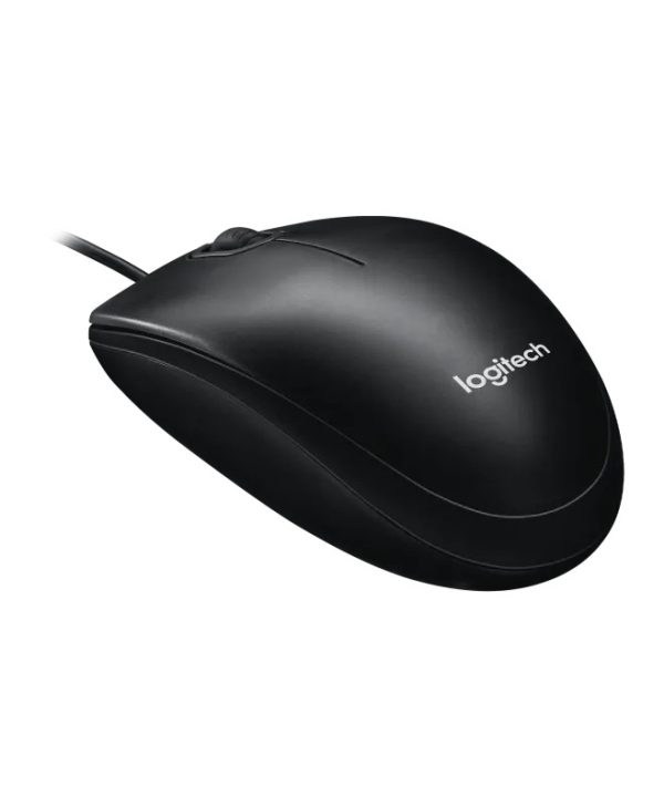 Logitech M100 Wired Optical Mouse Black 910-006652