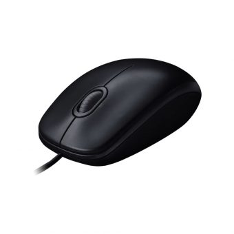 Logitech M100 Wired Optical Mouse Black 910-006652 - Image 2