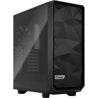 Fractal Design Meshify 2 Compact Midi Tower Tempered Glass Black FD-C-MES2C-03