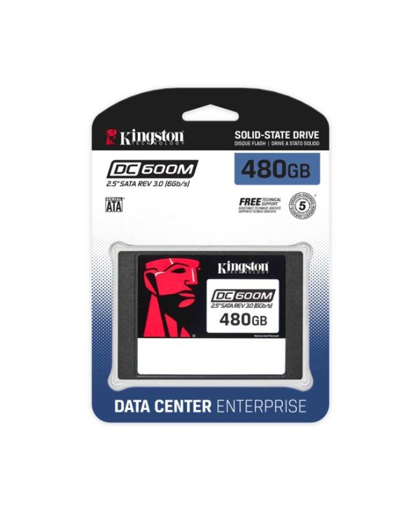 Kingston Enterprise DC600M 480GB 2.5" Sata III SEDC600M/480G