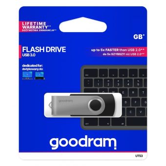 Goodram UTS3 64GB USB 3.0 Black UTS3-0640K0R11 - Image 3