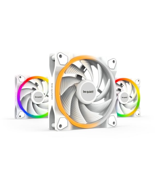 Be Quiet! Light Wings 120mm ARGB PWM High-Speed 3-Pack With Hub BL101