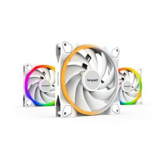 Be Quiet! Light Wings 140mm ARGB PWM High-Speed 3-Pack With Hub BL103