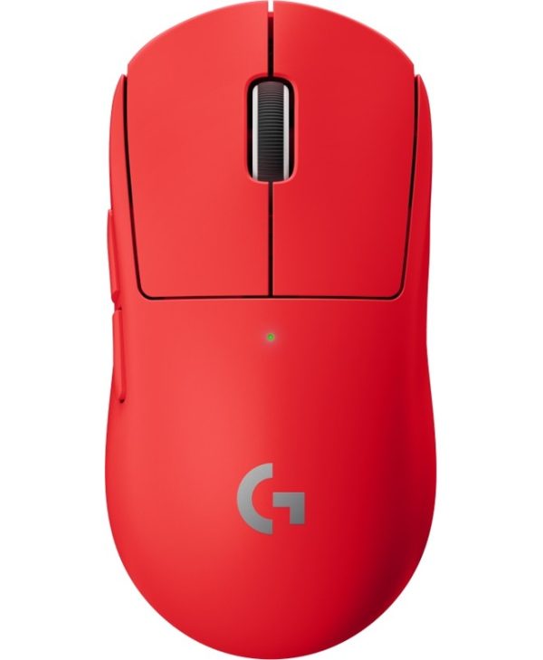 Logitech G Pro X Superlight Wireless Gaming Mouse Red 910-006785