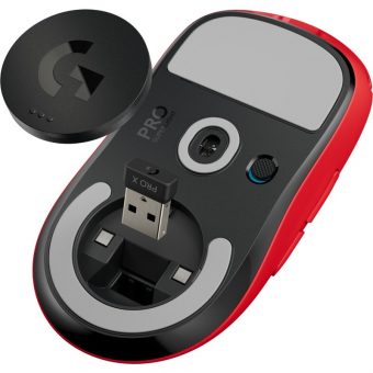 Logitech G Pro X Superlight Wireless Gaming Mouse Red 910-006785 - Image 7