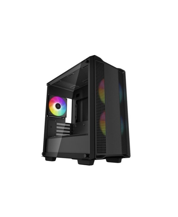 DeepCool CC360 ARGB Mini Tower Black  R-CC360-BKAPM3-G-1