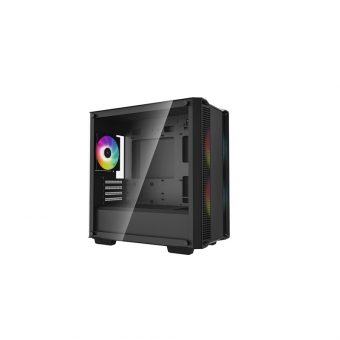 DeepCool CC360 ARGB Mini Tower Black  R-CC360-BKAPM3-G-1 - Image 2