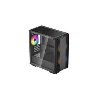 DeepCool CC360 ARGB Mini Tower Black  R-CC360-BKAPM3-G-1 - Image 3