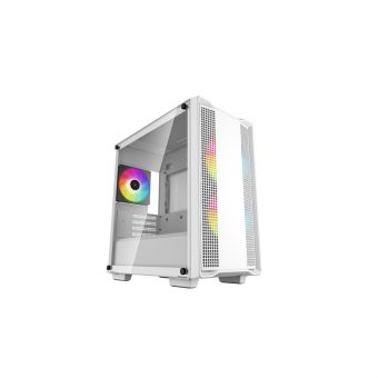 DeepCool CC360 ARGB Mini Tower White R-CC360-WHAPM3-G-1
