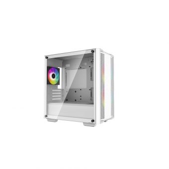 DeepCool CC360 ARGB Mini Tower White R-CC360-WHAPM3-G-1 - Image 2