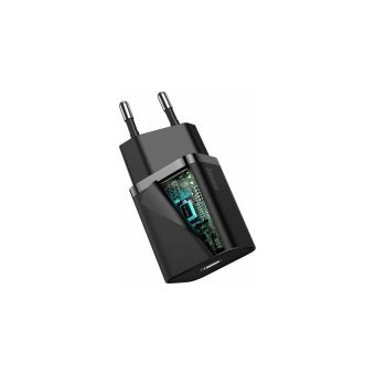 Baseus Charger Compact 20W Quick Charge 3 Without Cable Black CCXJ-B01 - Image 2