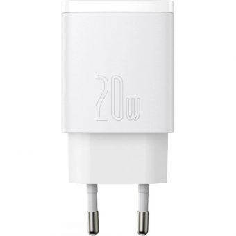 Baseus Charger Compact 20W Quick Charge 3 Without Cable White CCXJ-B02