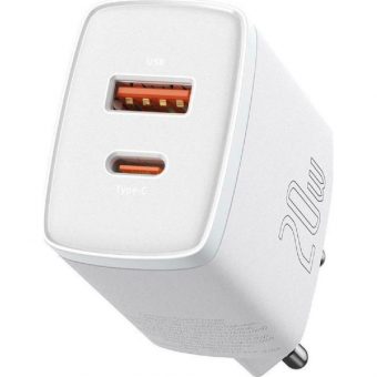 Baseus Charger Compact 20W Quick Charge 3 Without Cable White CCXJ-B02 - Image 3