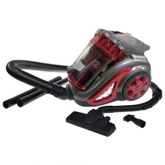 Herzberg Bagless Vacuum Cleaner 700W 4Lt  Red 8047RED