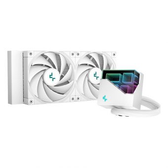 DeepCool LT520 CPU Liquid Cooler White R-LT520-WHAMNF-G-1