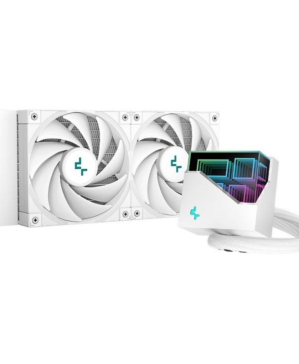 DeepCool LT520 CPU Liquid Cooler White R-LT520-WHAMNF-G-1
