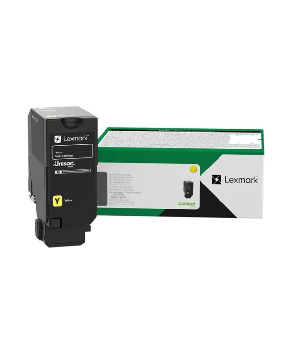 Lexmark High Capacity Toner Yellow 12.5K Pgs 71C2XY0