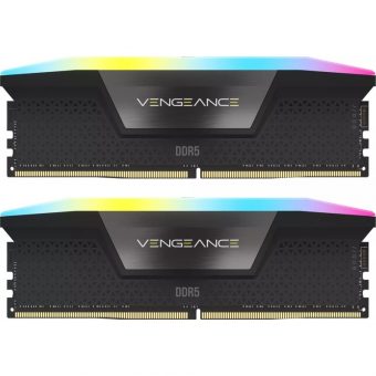 Corsair Vengeance RGB 32GB (2x16GB) 6000MHz DDR5 Black XMP 3.0 CMH32GX5M2E6000C36