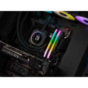 Corsair Vengeance RGB 32GB (2x16GB) 6200MHz DDR5 Black XMP 3.0 CMH32GX5M2E6200C36 - Image 3