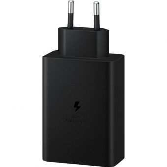 Samsung USB Type-C x1 Type-A x2 Wall Adapter 65W No Cable Black EP-T6530NBEGEU - Image 3