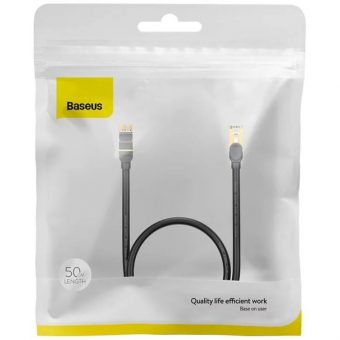 Baseus Ethernet RJ45 Cat.7 cable 1m black WKJS010101 - Image 4