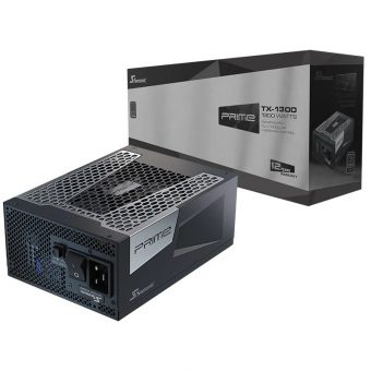 Seasonic Prime TX 1300W 13.5cm Fan Fully-Modular 80+ Titanium PCIe 5.0 Black PRIME-TX-1300-ATX30 - Image 4