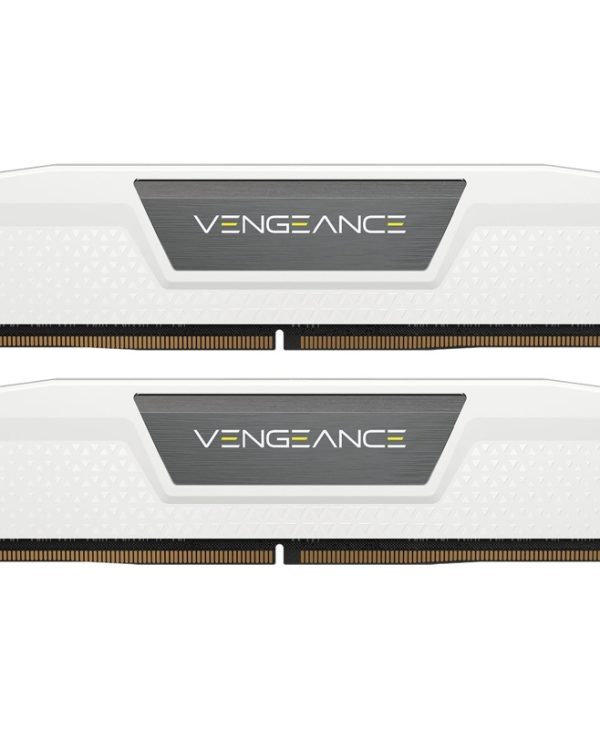 Corsair Vengeance 32GB (2 x 16GB) 6400MHz CL32 DDR5 White CMK32GX5M2B6400C32W