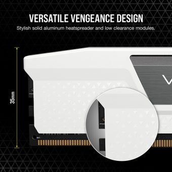 Corsair Vengeance 32GB (2 x 16GB) 6400MHz CL32 DDR5 White CMK32GX5M2B6400C32W - Image 9