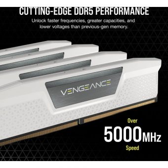 Corsair Vengeance 32GB (2 x 16GB) 6400MHz CL32 DDR5 White CMK32GX5M2B6400C32W - Image 10