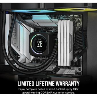 Corsair Vengeance 32GB (2 x 16GB) 6400MHz CL32 DDR5 White CMK32GX5M2B6400C32W - Image 12