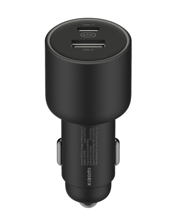 Xiaomi Mi Car Charger 67W Black BHR6814GL