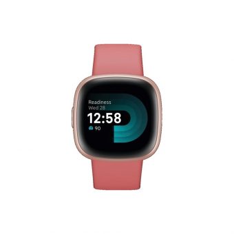 Fitbit Versa 4 Smartwatch Aluminum Pink FB523RGRW - Image 2