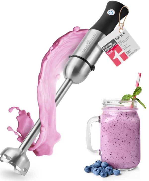 Profi Cook Hand Blender Stainless Steel Black PC-SM 1094