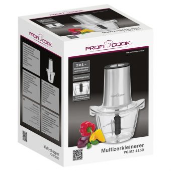 Profi Cook Multi Chopper Stainless Steel PC-MZ 1150 - Image 5