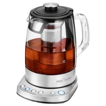 Profi Cook Glass Tea/Kettle WiFi Stainless Steel PC-WKS 1167 G