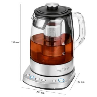 Profi Cook Glass Tea/Kettle WiFi Stainless Steel PC-WKS 1167 G - Image 7