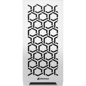 Sharkoon MS-Y1000 Tempered Glass Mini Tower White 34038206 - Image 8