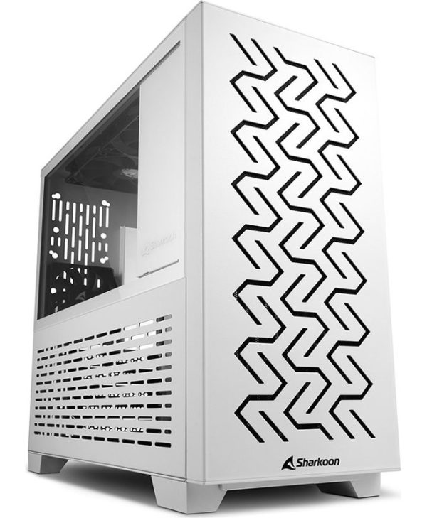 Sharkoon MS-Z1000 Tempered Glass Mini Tower White 34038522