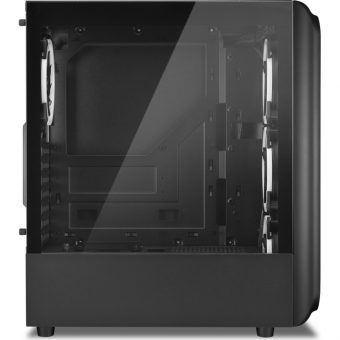 Sharkoon TK5M RGB Tempered Glass Midi Tower Mesh Black 36503112 - Image 3