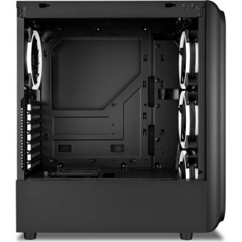 Sharkoon TK5M RGB Tempered Glass Midi Tower Mesh Black 36503112 - Image 4