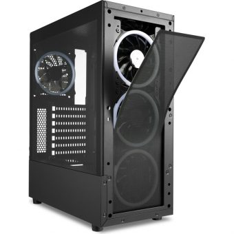 Sharkoon TK5M RGB Tempered Glass Midi Tower Mesh Black 36503112 - Image 9