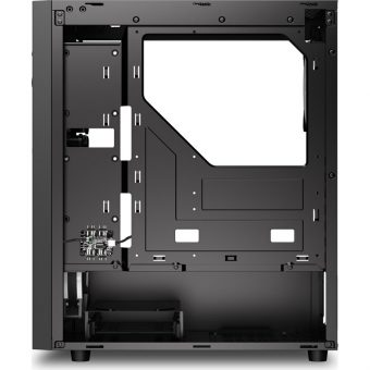 Sharkoon RGB Wave Tempered Glass Midi Tower Mesh Black 39838340 - Image 5