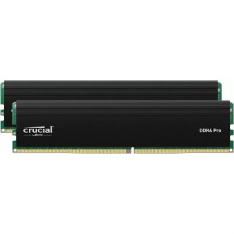 Crucial Pro 64GB (2x32GB) 3200MHz CL22 DDR4 Black CP2K32G4DFRA32A