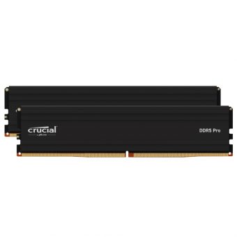 Crucial Pro 32GB (2x16GB) 5600MHz CL46 DDR5 Black CP2K16G56C46U5
