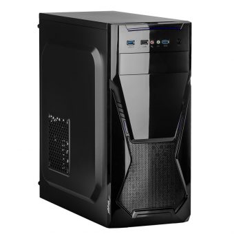 Akyga Computer Case Micro Tower Black AK13BK