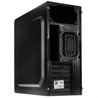 Akyga Computer Case Micro Tower Black AK13BK - Image 5